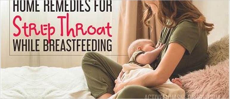 Breastfeeding with strep